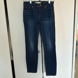 Madewell barely worn skinny cropped jeans